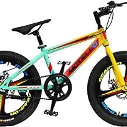 MATELCO Kid Ultra A20 Magwheel 20 Inch Rigid Mountain Cycle (Single Speed, Black, Yellow)-image-4