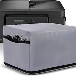 Crasome Dust & Water Proof Printer Cover for Brother Ink Tank DCP-T730DW (Grey)-picture-12