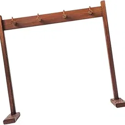 ATORSE Wind Chime Stand Wooden Chime Holder for Tea Room Meditation Exhibition Small-picture-10