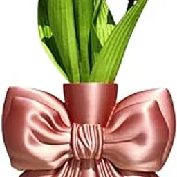 Luxury Bow Ribbon Vase – Premium Decorative Flower Vase for Corporate Gifts, Business Events, Employee Appreciation, and Office Decor | Elegant Custom Gift for Companies-image-91