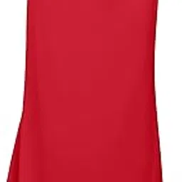 bee m pee designer Plain Polyester Sarees Shapewear Petticout for Women (Ambika)_Red-picture-24
