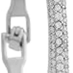 kushal's Fashion Jewellery White Rodium Polished Zircon Kada With Locking System |Best For Gifting, Bride, Bridemaids & Special Occasion | Zircon Kada For Women - 445637-picture-21