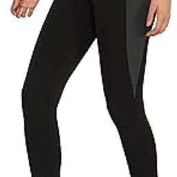 Imperative by Neu Look Women Tights| Yoga Pants| High Waist| Stretchable Dry Feel Fabric| Women Sports Leggings Track Pants (X-Large, Grey)-picture-11