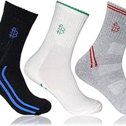 bonjour Mens Multicolour Quarter Length 3 Pairs of Sports Socks_BRO7007-PO3-picture-15