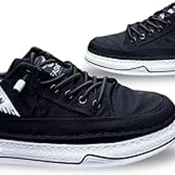 N P Style Casual Sneakers, Canvas Low-Top with White Sole, Lace-up Design, Shoes for Men-picture-29