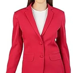 indophilia Women's Blazer Polyester Cotton Blazer-picture-45