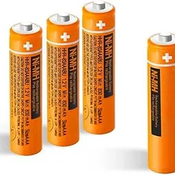 Compatible with Panasonic AAA Ni-MH Rechargeable Battery for Sony/Motorola/Samsung/Oppo/Vivo/MI/Realme YouTube Online Classes Cordless Phones, 830 mAh (Pack of 4)-picture-21