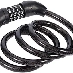 AllExtreme EXBCNLB Multipurpose 4 Digit Security Resettable Bike Cable Lock Heavy Duty Anti-Theft Protection Bicycle Safety Number Locks (3.6 feet/42 Inches)-picture-22