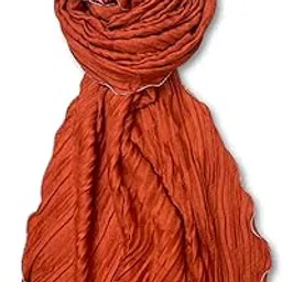 fahabo Scarf Woman Pleated Viscose Cotton Scarf with Lace Border | Hijab Scarf | Headscarf | Neck Scarf | Stoles | Wraps-picture-11