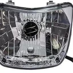 UNO Minda HL-5198M Head Light Assembly with Holder & Dust Cap for Tvs Star City-image-46