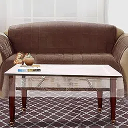 Kuber Industries PVC Center Table Cover|"40x60" Inch |Transparent Table Cloth 4 Seater|Waterproof Table Sheet (Transparent)-picture-16