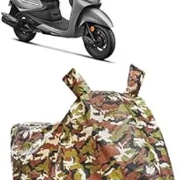 Waterproof Scooter Body Cover Compatible for Hero Pleasure Plus Dustproof Rain Protection Scooter Body Cover Jungle Magic-picture-20