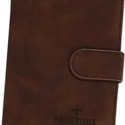 loom tree Passport Cover Holder Travel Passport Case for Woman and Man Travel Business Dark Brown-picture-22