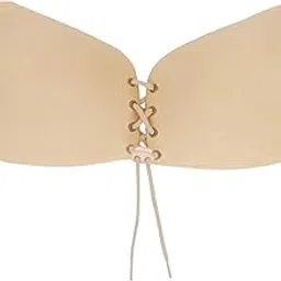 fshway Invisible Bra Silicone Gel Self-Adhesive Stick On Push Up Bra (Free Size- Suitable B or C Cup)-picture-52