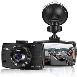 Drumstone (𝟭𝟱 𝗬𝗲𝗮𝗿𝘀 Special Warranty) Full HD 1080P Car,Bus,Truck DVR with 2.4" LCD Screen & Memory Card Slot for Clear Recording | Essential Camcorder-image-7