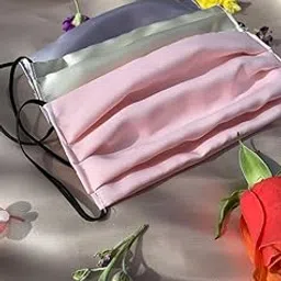 100% Pure Mulberry Silk Face Mask – Reusable & Breathable – Ultra Soft, Skin-Friendly, Washable Mask for Women & Men – Ideal for Sensitive Skin – Adjustable Ear Loops-image-4