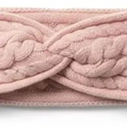 eazylayers Warm Cable Knit Headband for Women | Chic Turban-Style Ear Warmer with Quilted Twist Knot | Cozy Winter Hair Accessory & Non-Slip Headwrap- Light Pink-picture-46
