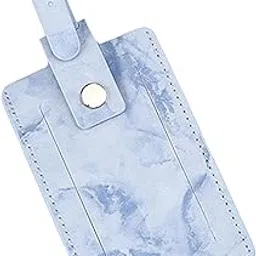 loom tree Passport Cover and Luggage Tag Set Travel for Unisex Registration Plate Deep Blue-picture-14