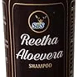 Reetha Aloevera Shampoo, Ayurvedic Hair Fall Control, Natural Ingredients, Anti-Dandruff Formula, 200ml, Paraben Free, For All Hair Types-image-59