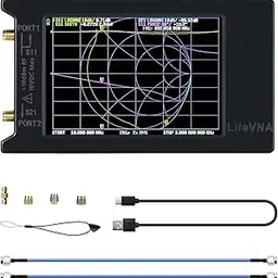 LiteVNA-64 VNA 50KHz-6.3GHz Portable Vector Network Analyzer With 4" Display-picture-26