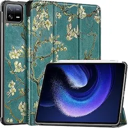 ProElite Slim Trifold Flip case Cover for Xiaomi Mi Pad 6 11 inch Tablet, Flowers-picture-10