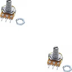 (2 pc) Pro3D WH148 10K Ohm 3Pin 15mm Shaft Single Potentiometer-picture-45