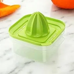 Hand Press Manual Fruit juicer/Orange Squeezer Bowl for Citrus Lemon/Mausambi Strainer with Easy Pour Spout Juicer maker/Hand Rotation Mosambi Press juicer (Pack Of 1) juicer-image-4