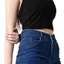 Halter Neck Sleeveless Crop Top | Western Designed Crop Top for Women's & Girl's.-picture-20