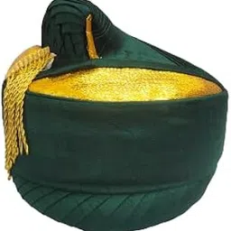 Premium Wedding Collection for Maharashtra Puneri Tilak Pagdi (Topi/Safa/Turban) for Wedding and Traditional Function Use It [Green, Size 22 Inches]-image-63