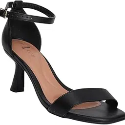 Black Pointed Heels for Women-image-78