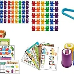 Fashion My Day Counting Bears Children Toy Educational Gift Matching Game Home Learning-picture-26