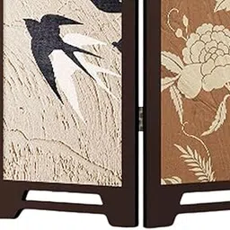 MERISHOPP Decorative Table Screen Desktop Folding Screen Aesthetic Mini Folding Screen Style B-picture-20