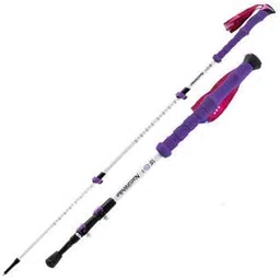 Wowobjects® Alpenstock Carbon Fiber Trekking Pole Folding Walking Climbing Sticks Pole-picture-11