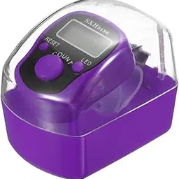 5-Digit Tally Clicker Counter Finger Clicker Ring Electronic Light Digital Counting Machine for Cricket Umpire and Various Counting Purpose(1Qty, Multicolor,Plastic) (Purple)-image-19