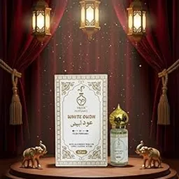 White Oud । white oudh attar original। White Oudh Perfume Oil । Best White Oudh Attar । Non-Alcoholic Roll-on Attar, 12ml Premium Long-Lasting Perfume Oil, Unisex Fragrance with Woody and Musk Notes-picture-18