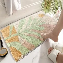 Luxe Home Vegas Kid's Bath Mat (40x60 cm) Bathroom Mat - Sun | Extra Soft and Absorbent Microfiber Bath Rugs, Non-Slip Plush Shaggy Bath Mat, Machine Wash Dry |Bathroom Floor, Door for Room-picture-39