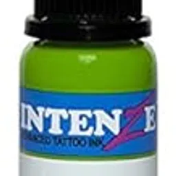 Intenze Tattoo Ink Brightest Tattoo Colour (Lime Green), 1 oz (30ML) image 1