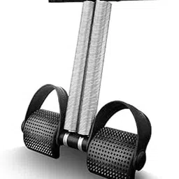 Double Spring Tummy Trimmer Men and Women for Abs Workout Stomach Exercise Machine for Women and Men Exercise in Gym, Home for Abdominal, Belly Exercise Waist Trimmer, Black-picture-54