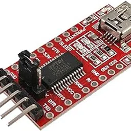 Enakshi® 3.3V 5V FT232RL USB to TTL Serial Adapter Module for Mini Port| Electronic Components | Semiconductors & Actives | Development Kits & Boards-picture-20
