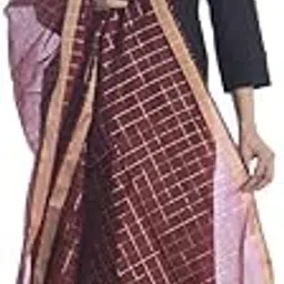 diamo Women's Checkered Chanderi Dupatta-picture-43