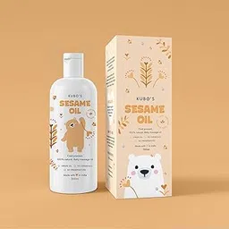 Tidy Sleep Kubo's Baby Massage Sesame Oil | 100% Natural Cold Press| Natural & Safe For Babies (100ML)-image-26