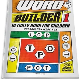 Word Builder Activity Book For Children - Make Meaningful Words With The Given Letters - Level 1-picture-25