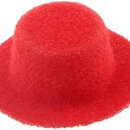 STYLEHEAVEN 2X 1:12 Scale Miniature Red Derby Bower Hat Dolls House Decoration Ornament-picture-13