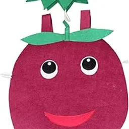 Kaku Fancy Dresses Fruit and Vegetable Costume Paper Cutout with Cap For Kids | Healthy Food Costume For Boys & Girls (Tracksuit Not Included)-picture-65