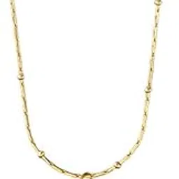 designs & you Gold-Plated Anti Tarnish Black Geometric Pendant Necklace (DY-PS-26388)-picture-20