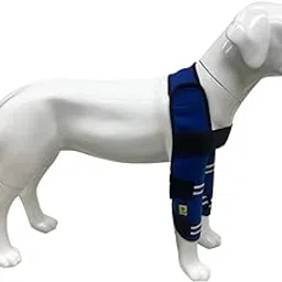 A+a Pets' Dog Elbow Brace Protector Pads for Canine Elbow and Shoulder Support - Pain Relief from Elbow Injuries (Size 3, 2XL-4XL)-picture-23