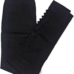 Ajay Fashion Studio Stretchable Lycra Blend Cigar Pants for Women | Versatile and Stylish Women's Pants | Ankle Length Straight Trousers for Office, Formal, Casual Wear (Black_XL)-image-87