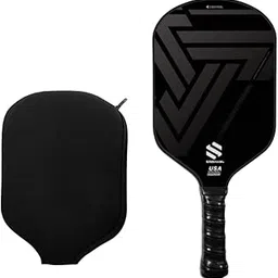 TRENDYNEST Carbon Fiber Pickleball Paddle 16mm Thick Honeycomb Core for Power Beginners | Racquets | Tennis-picture-24