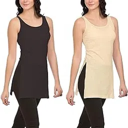 Women’s Cotton Stretch Camisole | Fabulous Inners | Soft,Lightweight & Breathable Fabric |Ideal,Layering, Sleepwear & Lounge Use in,-image-1