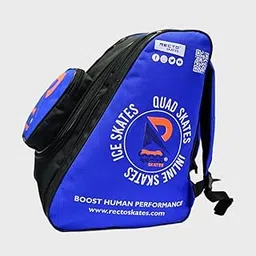 Recto Skates Professional Inline and Ice Skate Bag (Blue Color) image 1